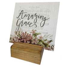 Amazing grace sheet music and vintage florals mini canvas.   D E T A I L S • You are purchasing the MINI CANVAS ONLY • 7" x 7" approximately • Printed on cotton twill fabric and glued to 1/8" masonite board • ALL MINI CANVAS HOLDERS SOLD SEPARATELY. If you would like a mini canvas block holder or clipboard, please add one of these listings to your cart.