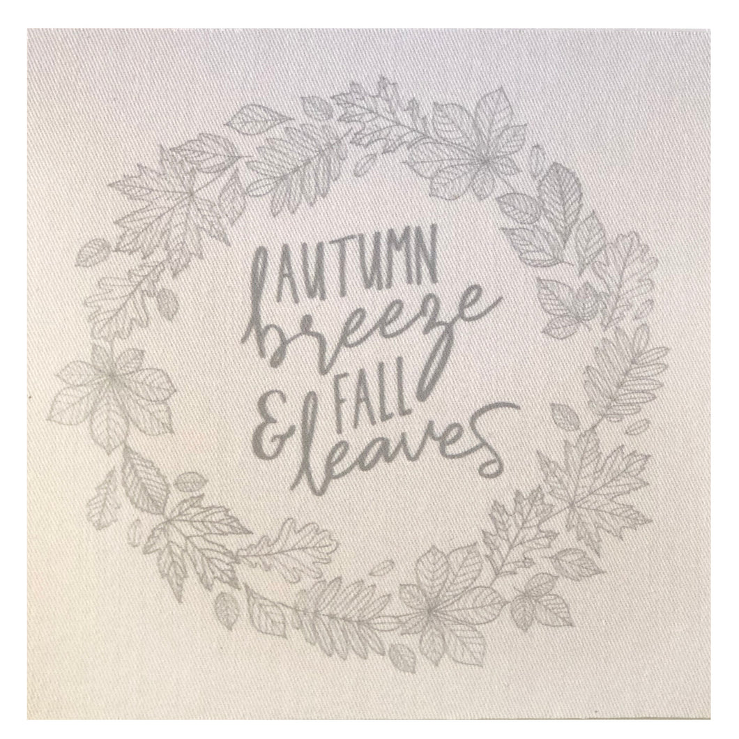Autumn breeze and fall leaves mini canvas.   D E T A I L S • You are purchasing the MINI CANVAS ONLY • 7