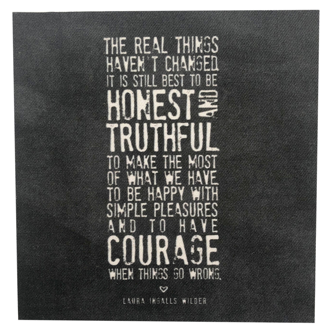 Real Things Haven't Changed Mini Canvas