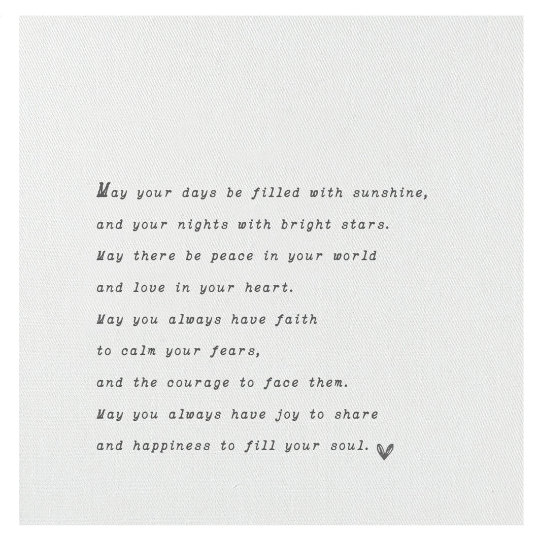 May your days be filled, Mini Canvas