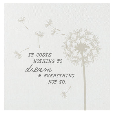 It Costs Nothing To Dream Mini Canvas