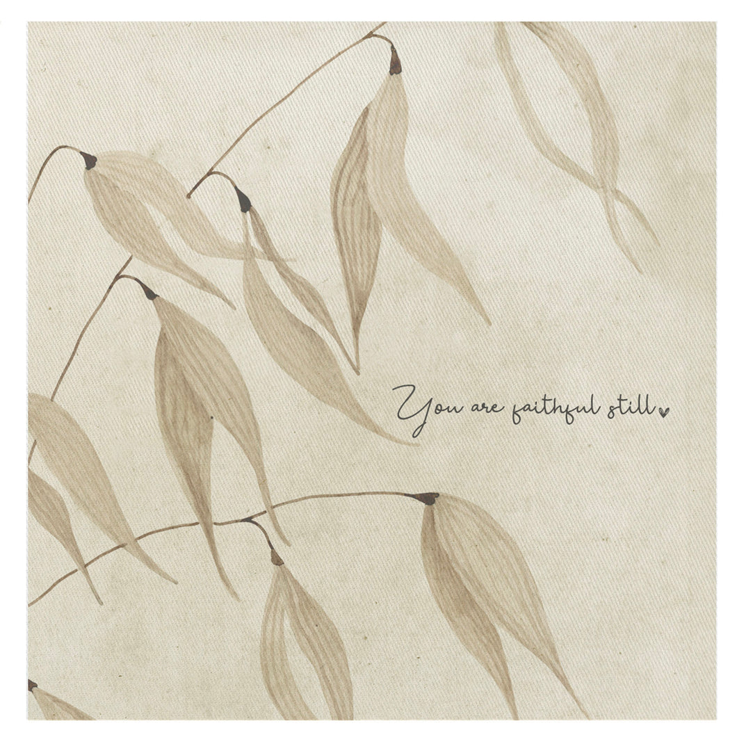 You Are Faithful Still, Autumn, Fall Mini Canvas