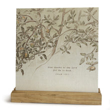 Give Thanks, Autumn, Fall Mini Canvas
