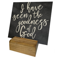 I Have Seen The Goodness of God Mini Canvas