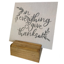 In Everything Give Thanks Mini Canvas