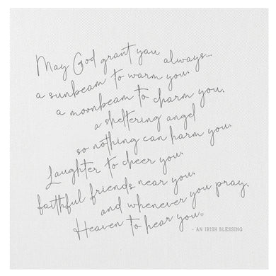 Irish Blessing, Mini Canvas