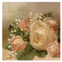 Vintage roses, Kindess is Aways Beautiful,  Mini Canvas