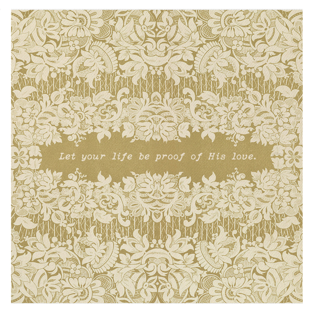 Vintage lace, Spring, love,  Mini Canvas