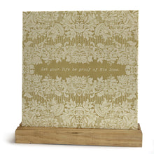 Vintage lace, Spring, love,  Mini Canvas