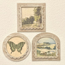 3x3 Magnets Vintage Style Prints