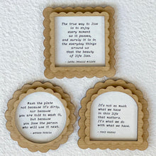 3x3 Magnets Inspirational Quote Prints