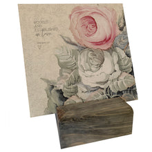 Roses, Rooted and Established in Love Mini Canvas