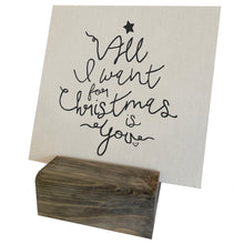 All I Want For Christmas Mini Canvas