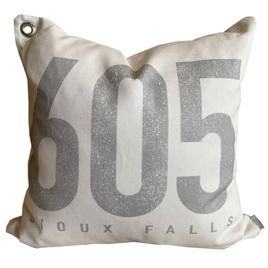 Area Code + City \\ Custom Pillow