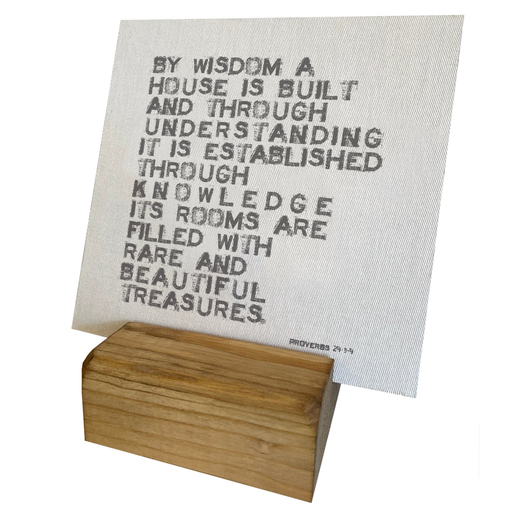 By Wisdom Mini Canvas Graphically Speaking Design