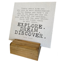 Explore Dream Discover Mini Canvas