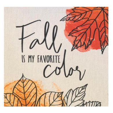 Fall is my favorite color.   D E T A I L S • You are purchasing the MINI CANVAS ONLY • 7
