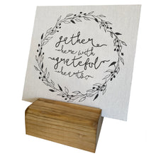 Gather Here With Grateful Hearts Mini Canvas