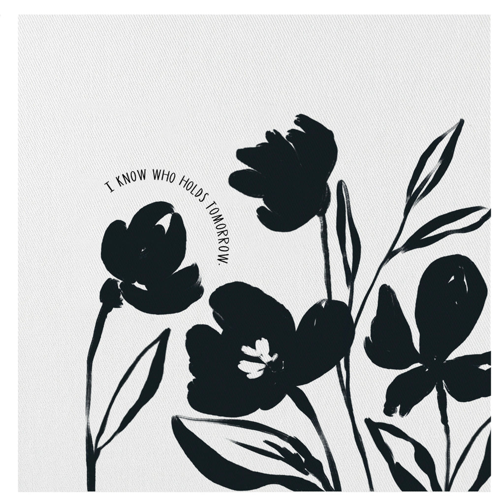 I Know Who Holds Tomorrow Mini Canvas – Graphically Speaking Design