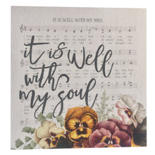 It Is Well With My Soul Hymn Mini Canvas