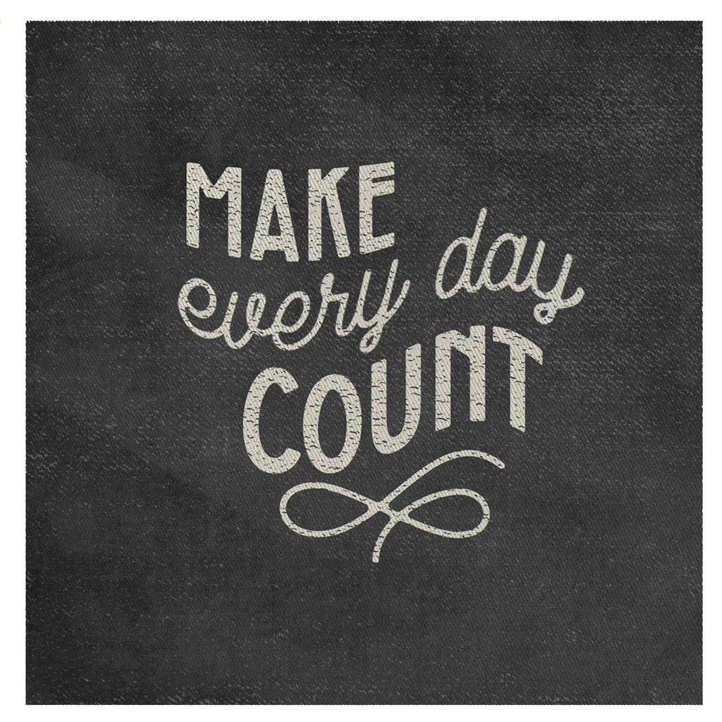 Making Everyday Count Make Every Day Count Mini Canvas – Graphically Speaking Design