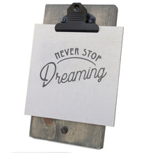 Never Stop Dreaming Mini Canvas