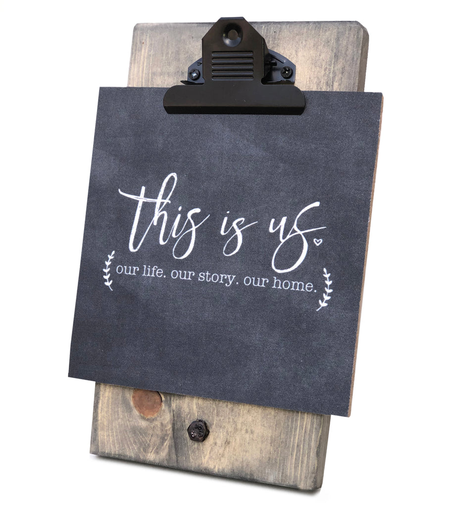 This Is Us Mini Canvas Graphically Speaking Design