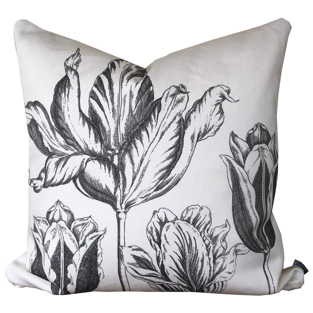 Tulips Floral Pillow