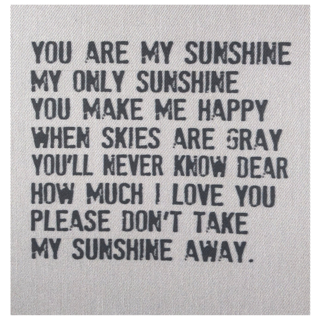 You Are My Sunshine Mini Canvas